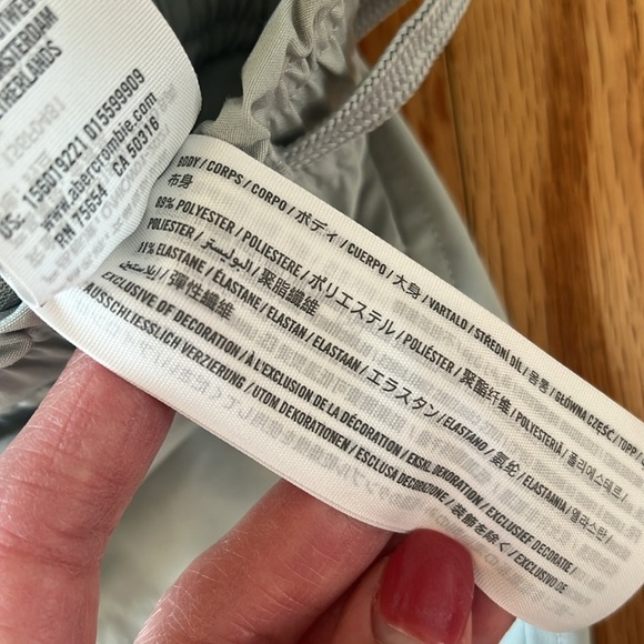 Abercrombie & Fitch cargo pant in gray - Picture 5 of 6